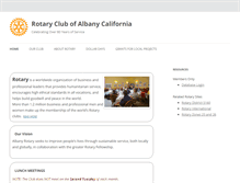 Tablet Screenshot of albanycarotary.org
